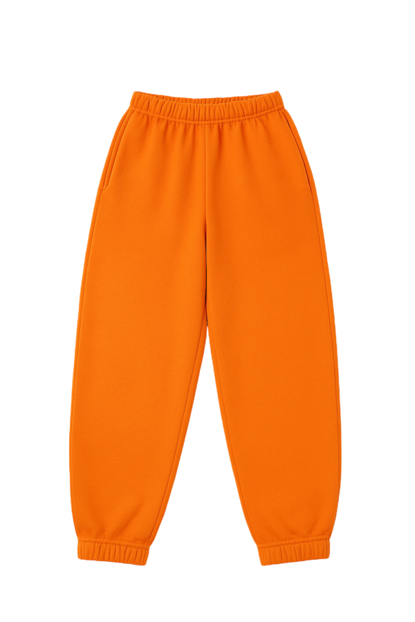 450 GSM 'Fire Orange' Sweatpants